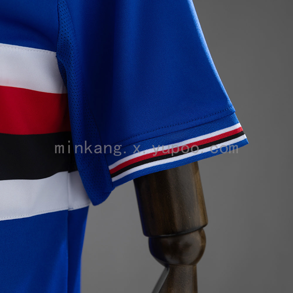 Sampdoria 16/17 Home Retro Jersey S-XXL