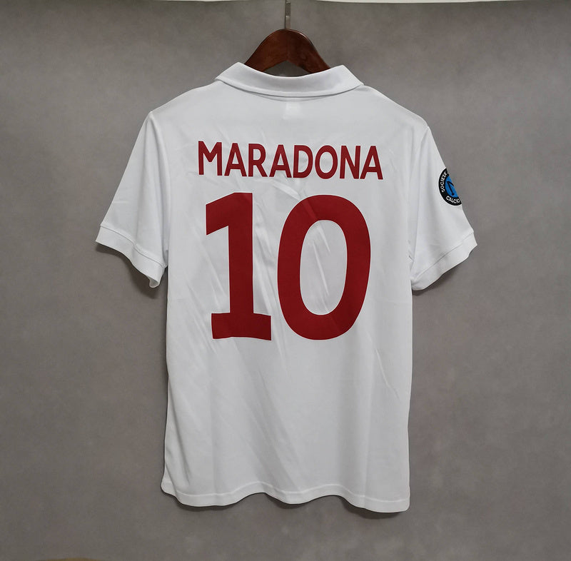 87-88 Napoli away white
