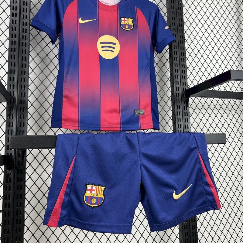 25-26 Barcelona home kid kit
