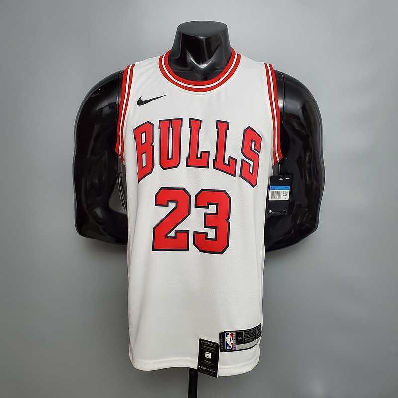 Jordan #23 Chicago Bulls white