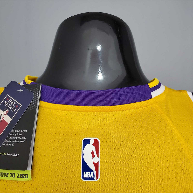 ANTHONY#7 Lakers Round neck yellow