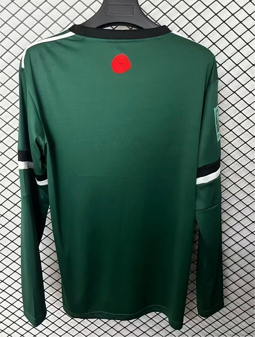 FC Schalke 04 2025/26 Green 150th Anniversary Edition Long Sleeve Jersey Size S-4XL