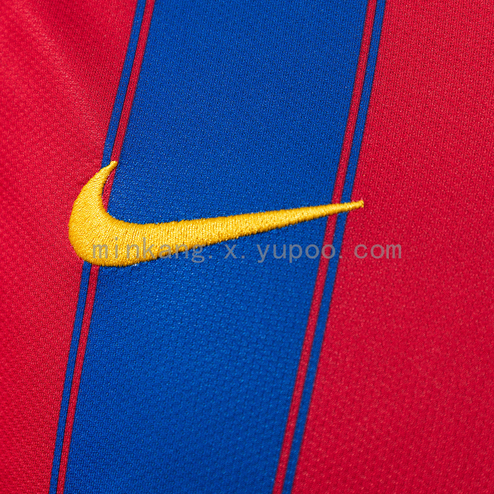 Barcelona 09/10 Home Long Sleeve Retro Jersey S-XXL