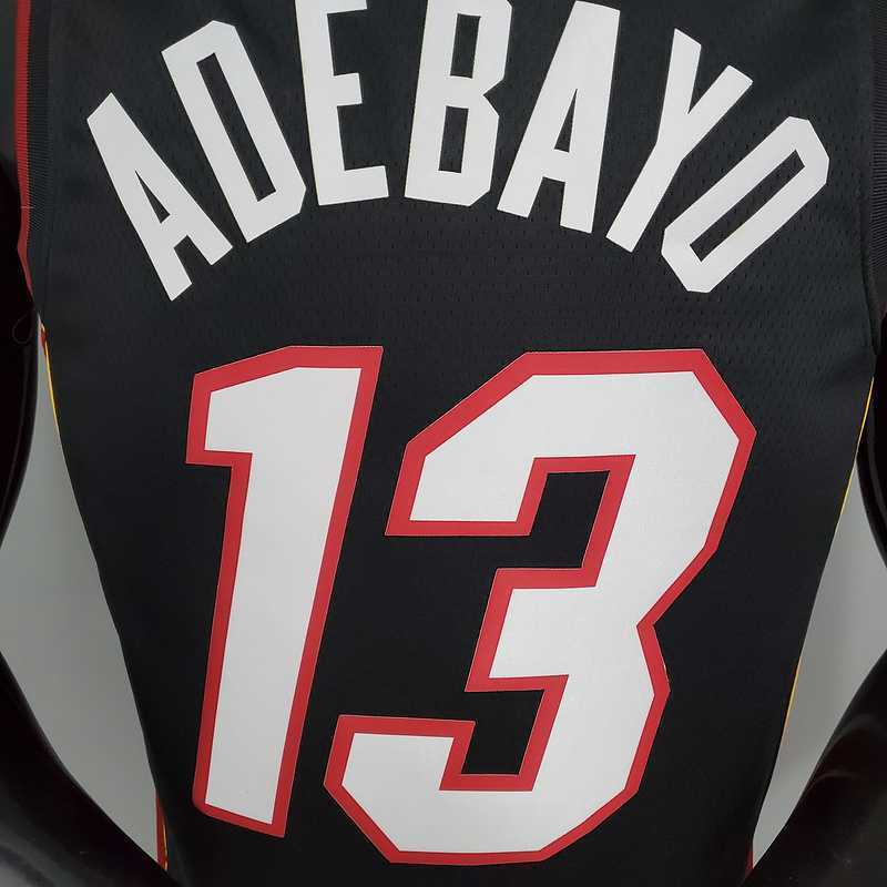 Miami Heat ADEBAYO#13 Black