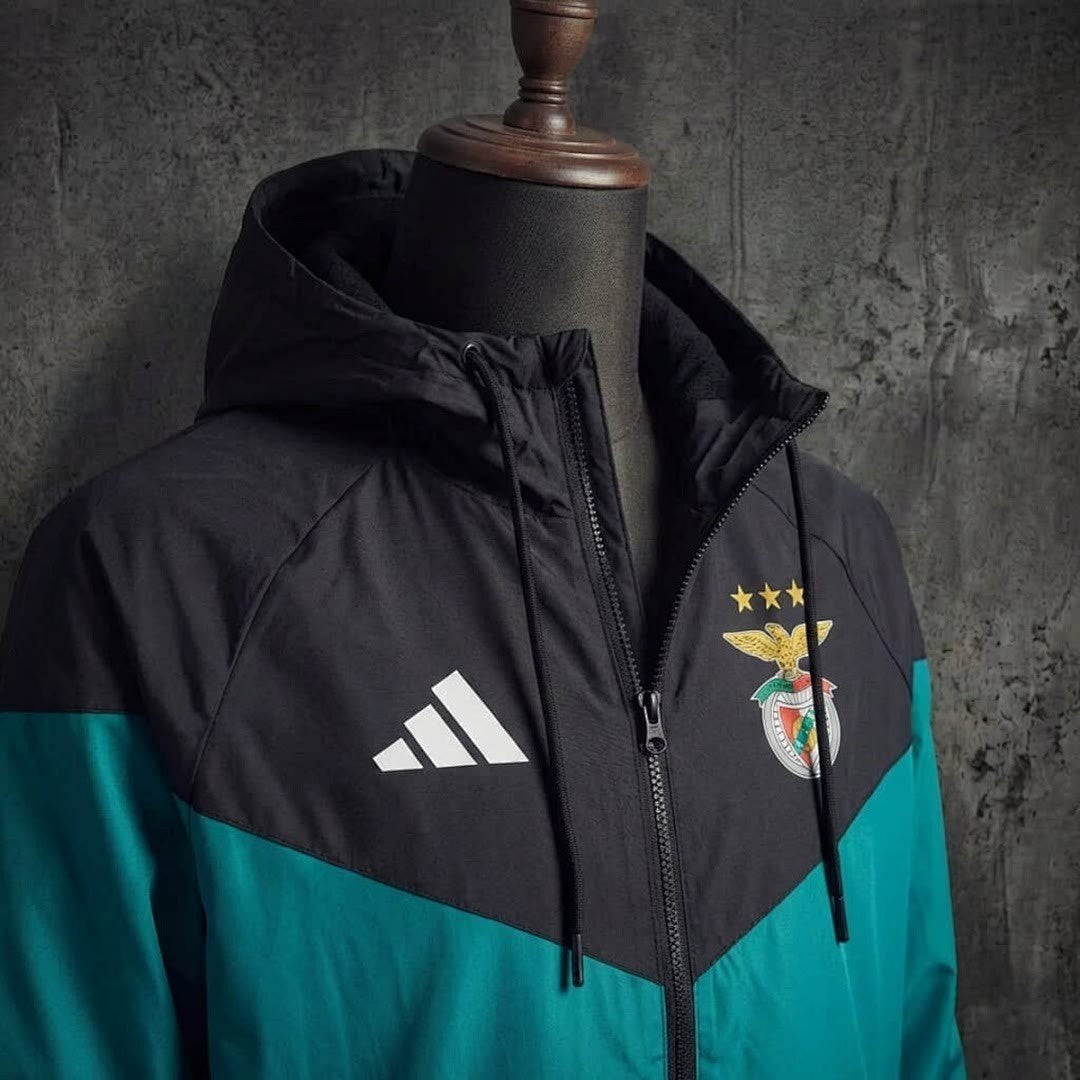 2026/27 Benfica Black and Green Windbreaker S-3XL