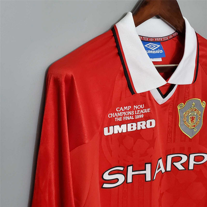99-00 Manchester United home long sleeve