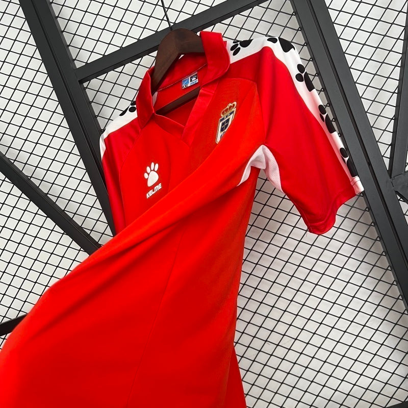 90-91 Retro Real Oviedo Away S-XXL