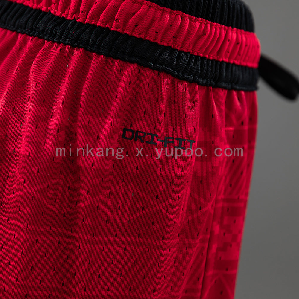 Pantalon Corto de Futbol #Brazil 2026 Basketball Shorts Red S-4XL — Minkang