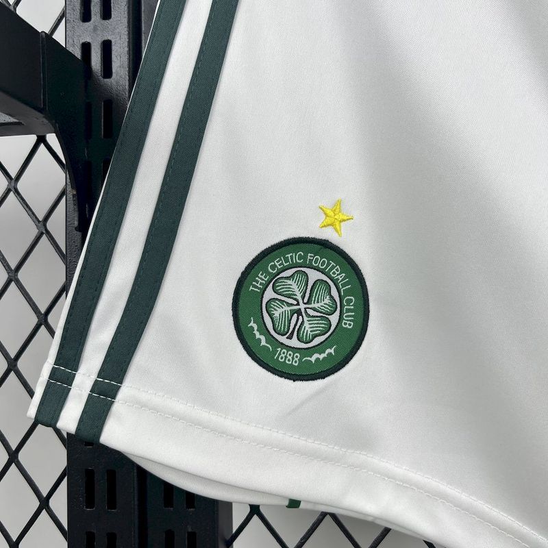 25-26 Celtic home shorts