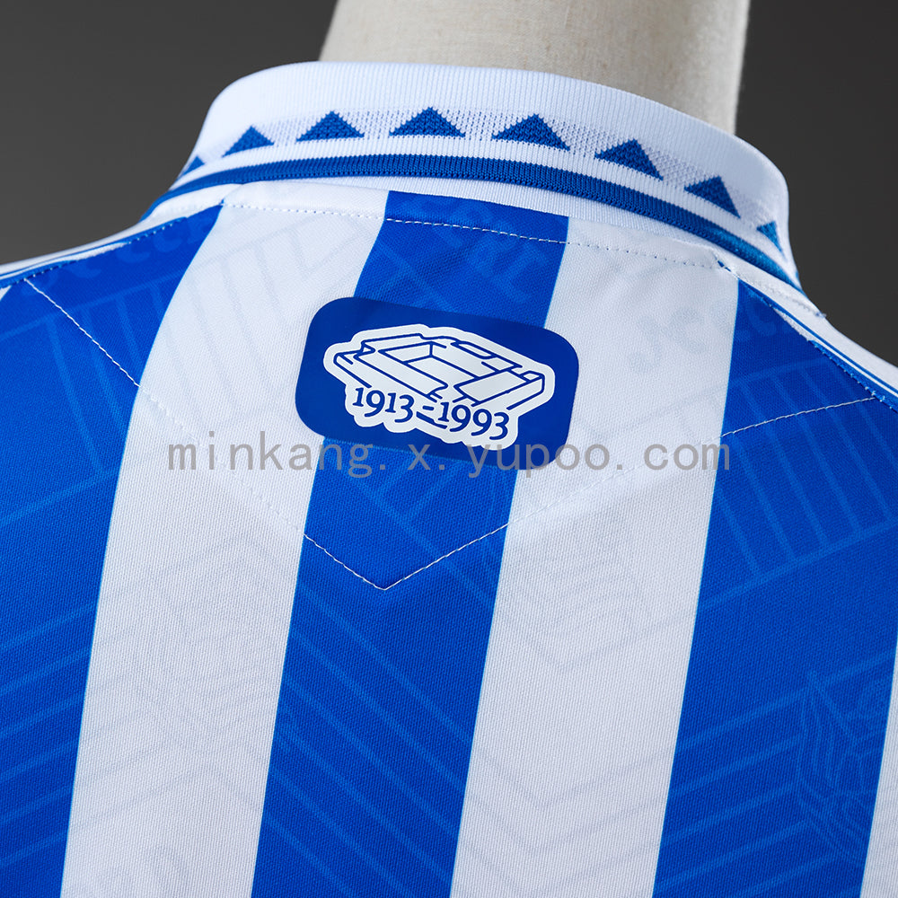 Real Sociedad 25/26 Retro Style Jersey Sizes S-4XL