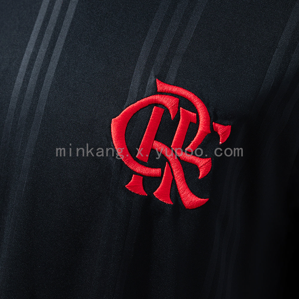 Flamengo 2019/20 Black Classic Edition Long Sleeve Retro Jersey S-XXL