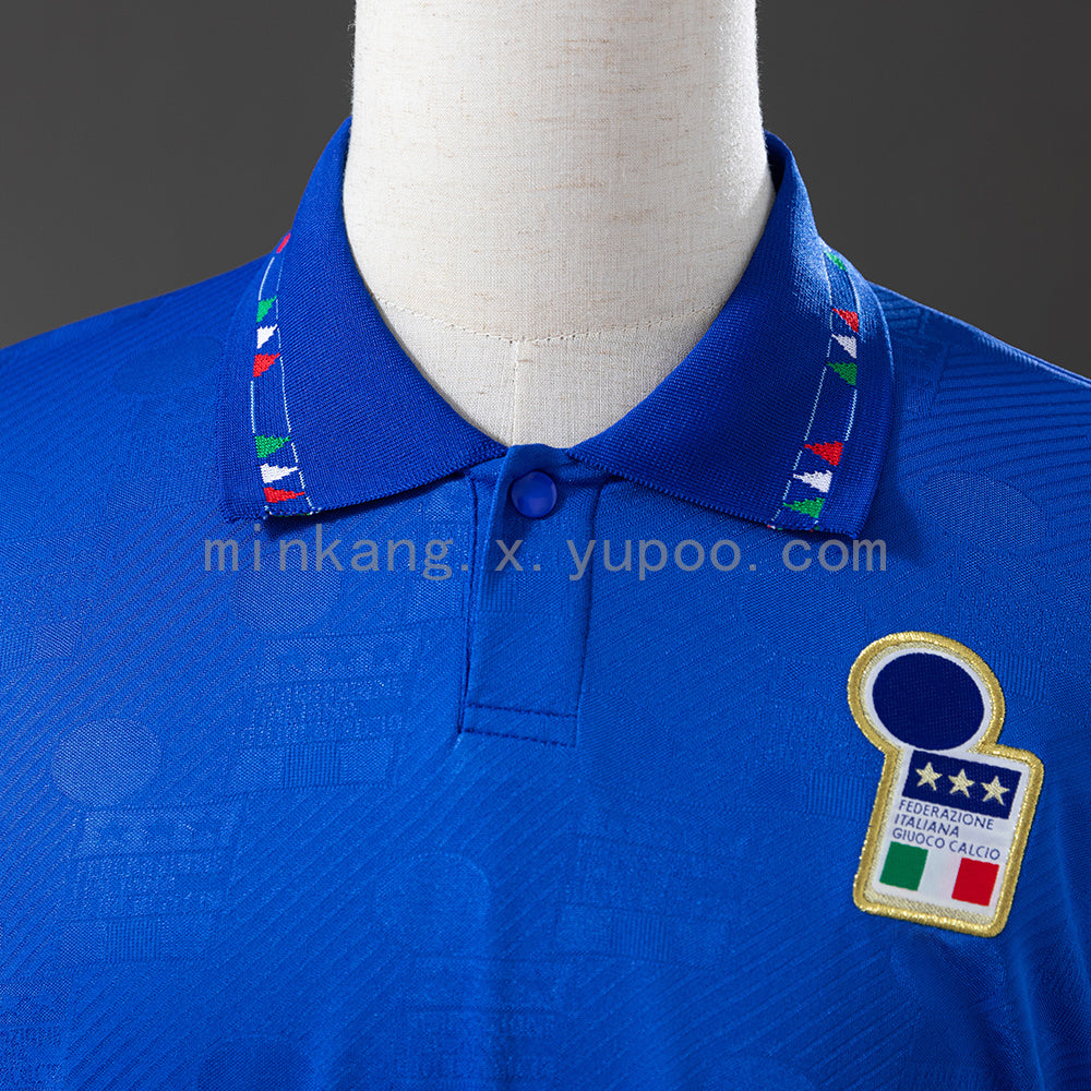 italy 1994 Home Long Sleeve Retro Jersey S-XXL