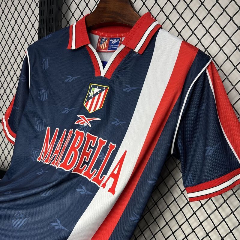 98-99 Atletico Madrid away retro jersey