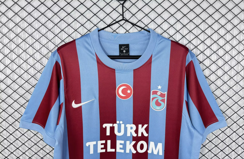 Retro 2010-11 Trabzonspor home soccer jersey size S-2XL