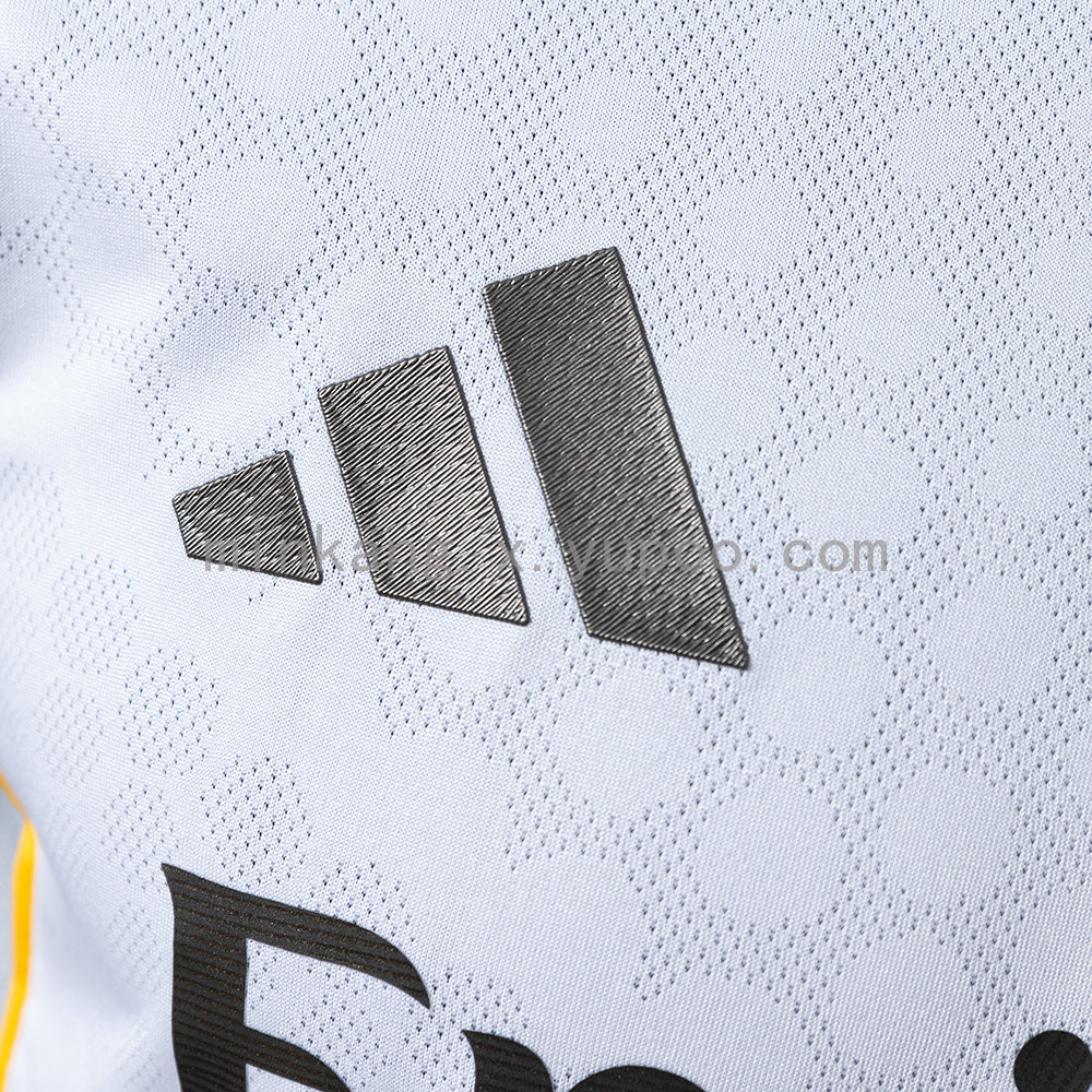 Real Madrid 25/26 Home Long Sleeve Player Version Jersey S-3XL