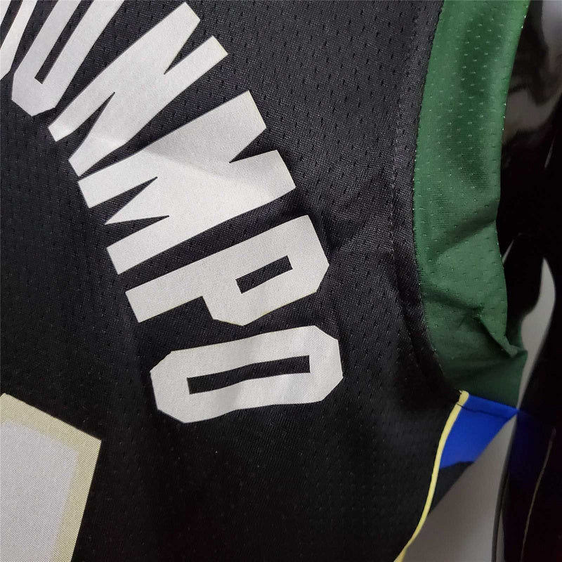 Antetokounmpo#34 Bucks Black