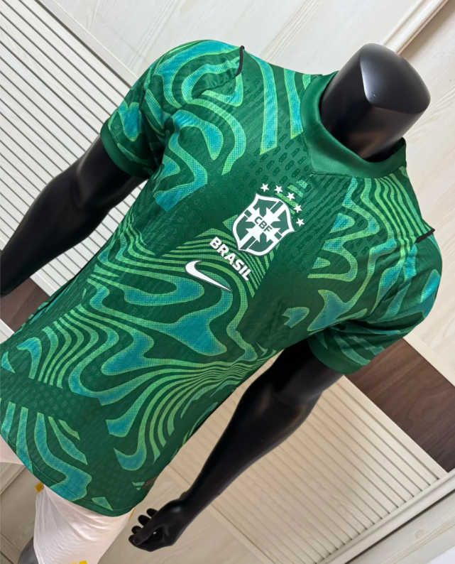 BRAZIL GK Version autentica/jugador — World Cup 2026