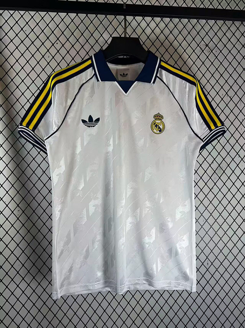 Real Madrid 2026/27 Retro Model White POLO S-XXL