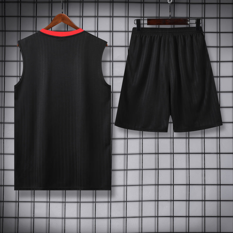 25-26 MNU Black Vest Suit
