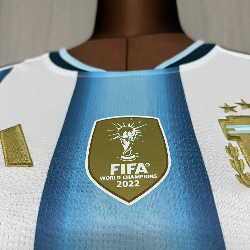 Woman Argentina 2026 World Cup Home soccer jersey size S-2XL