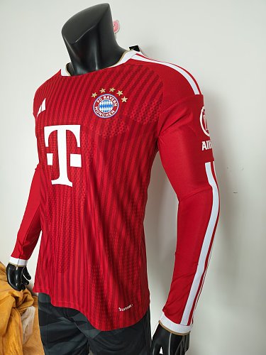 26-27 Bayern Munich Home Player version Long Sleeve S-3XL — Jsonwang 26/27