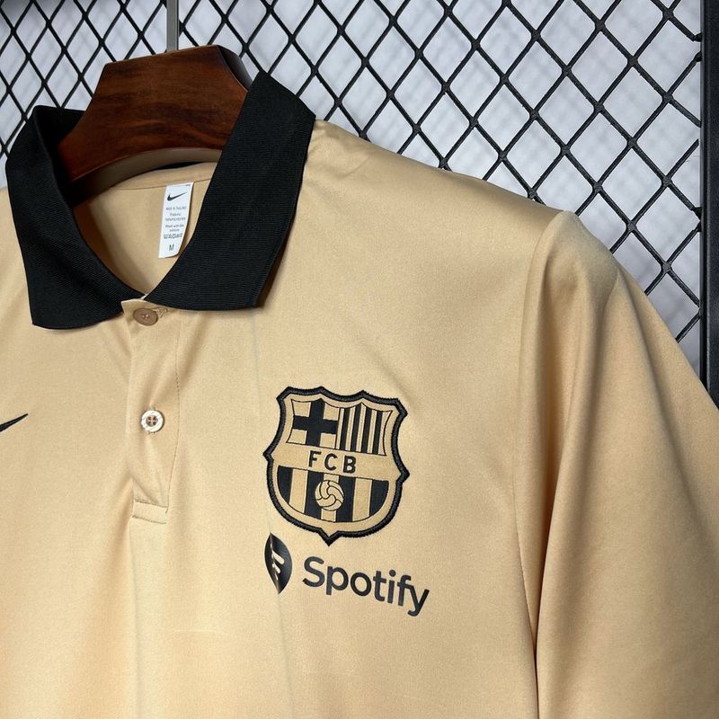 24-25 Barcelona gold POLO