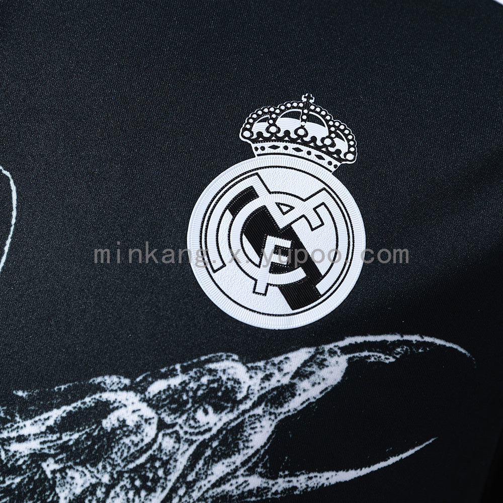Real Madrid 2014/15 Second Away Long Sleeve Retro Jersey S-XXL