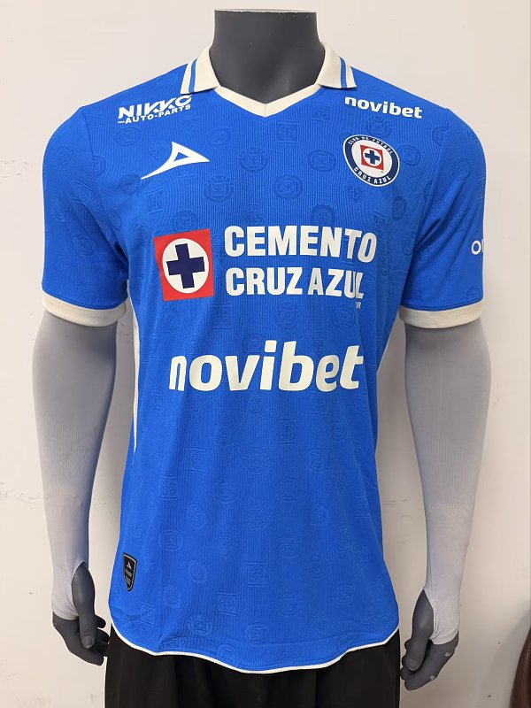 26-27 Cruz Azul Home Player version S-3XL — Jsonwang 26/27