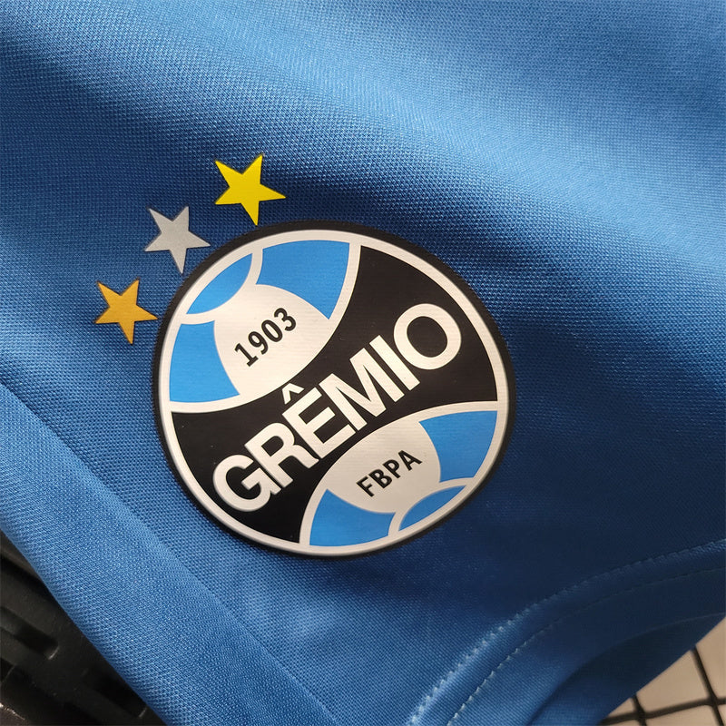 Pantalon Corto de Futbol #23-24 Gremio Royal Blue Shorts — Zhang199