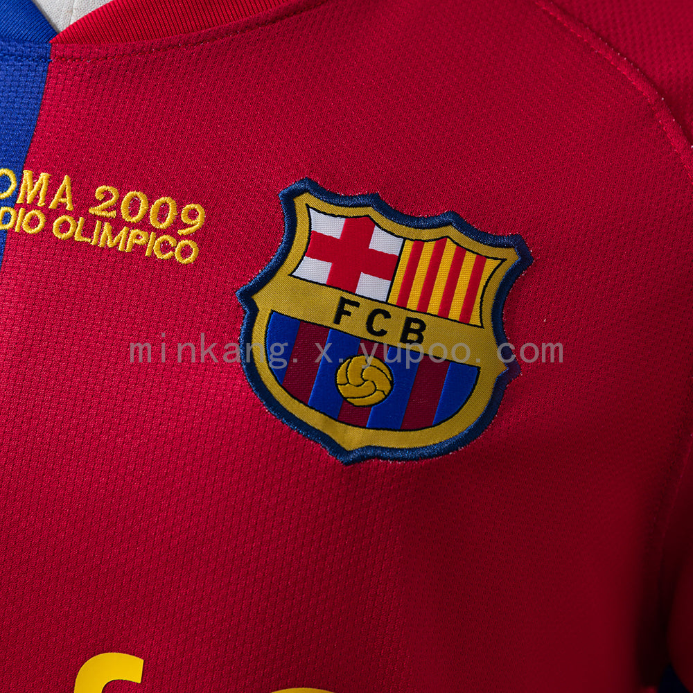 Retro long sleeves Barcelona 08/09 Champions League home S-XXL