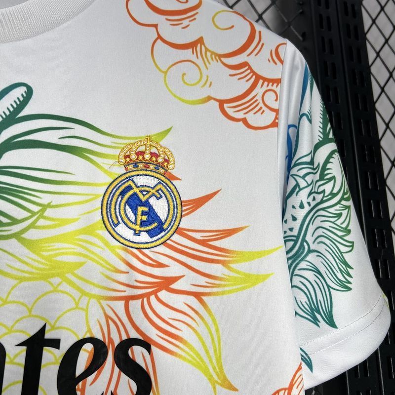 24-25 Real Madrid White Cailong Special Edition Jersey