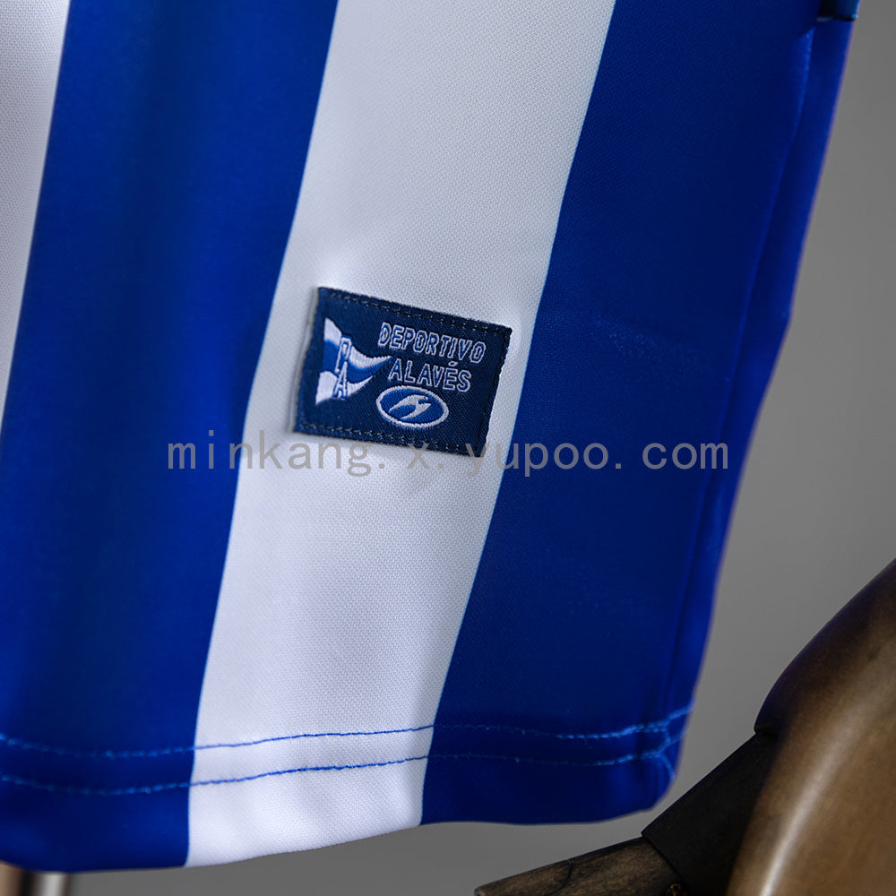 Deportivo Alavés 98/99 Home Retro Jersey S-XXL