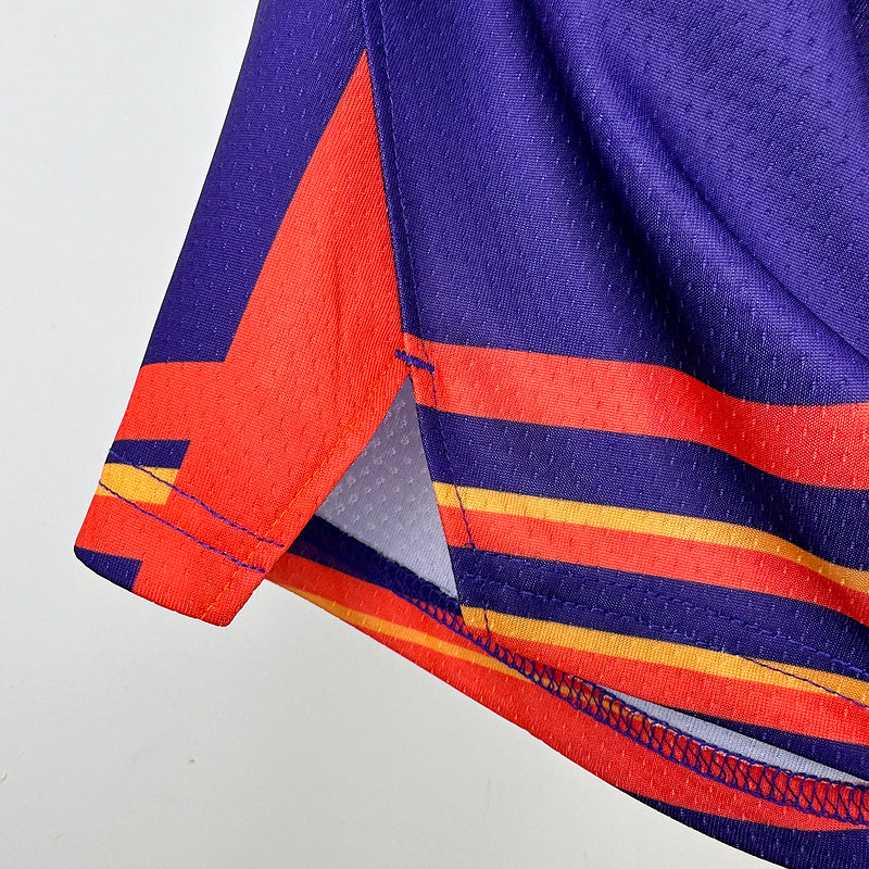 Suns away purple NBA shorts