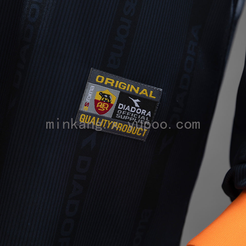 Roma 99/00 Third Away Long-Sleeved Retro Jersey S-4XL