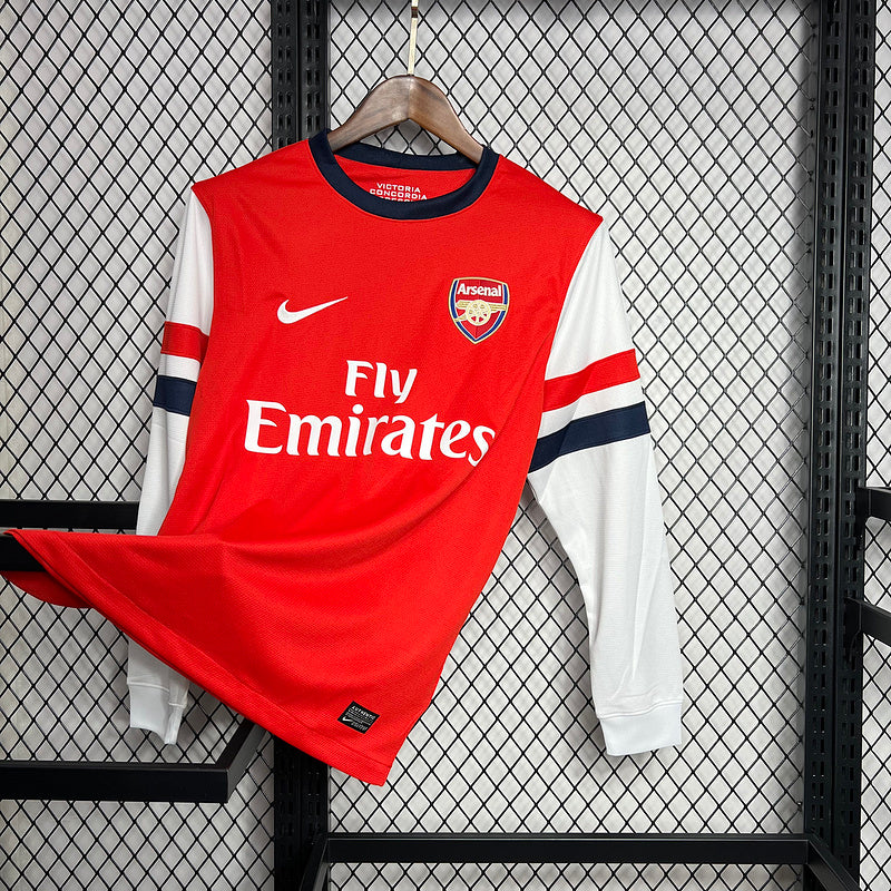 12-13 Arsenal home long sleeve retro jersey