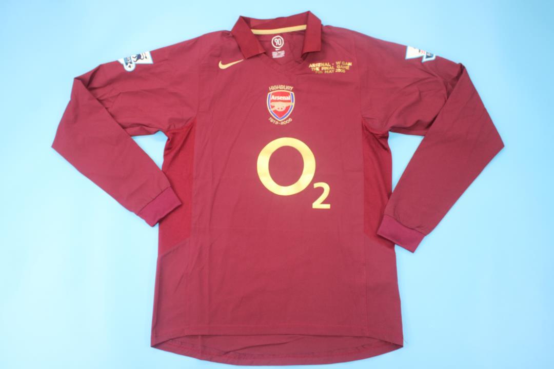 ARSENAL 05-06 Manga larga — Club Retro