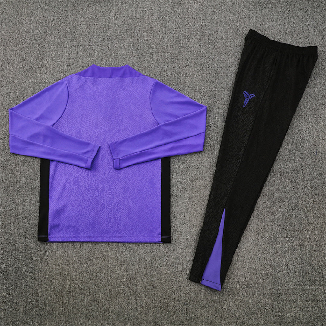 Barcelona Purple 2025/26 training shirt half zip
