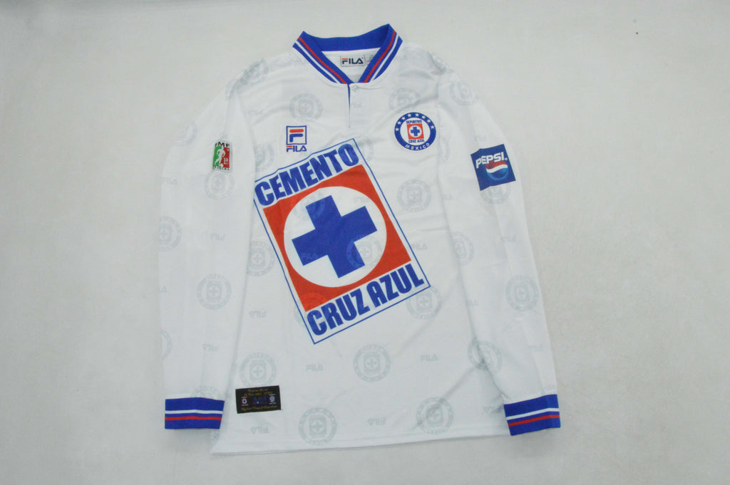CRUZ AZUL 97-98 Manga larga — Club Retro