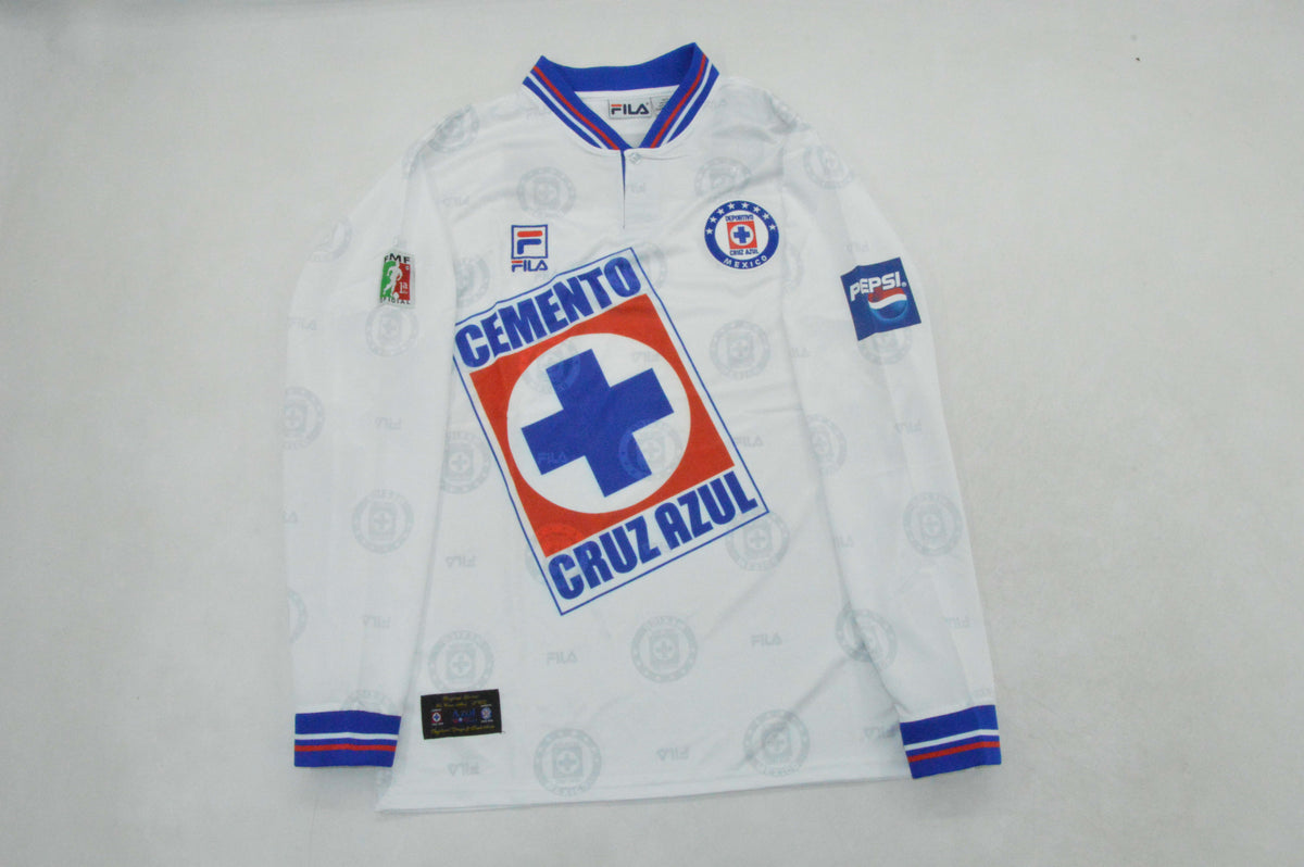 CRUZ AZUL 97-98 Manga larga — Club Retro