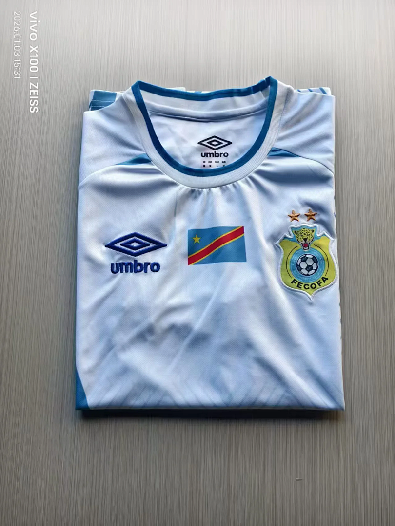 DR Congo 2026 Away soccer jersey size S-4XL