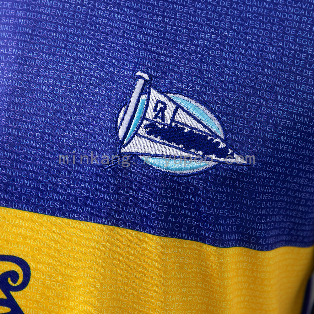 Deportivo Alavés 00/01 Home (UEFA Champions League Final Edition) Retro Jersey S-XXL