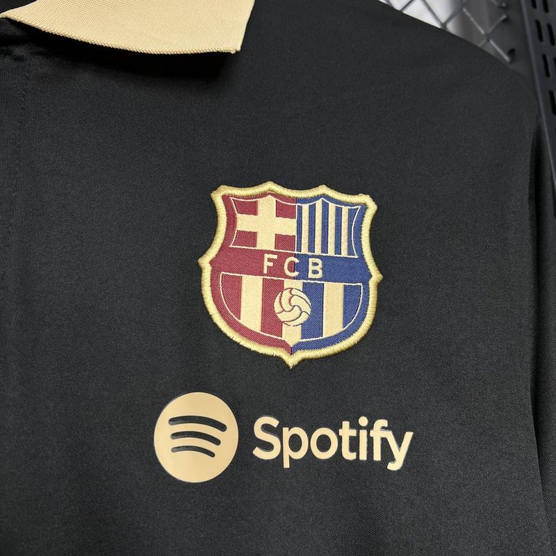 24-25 Barcelona black POLO