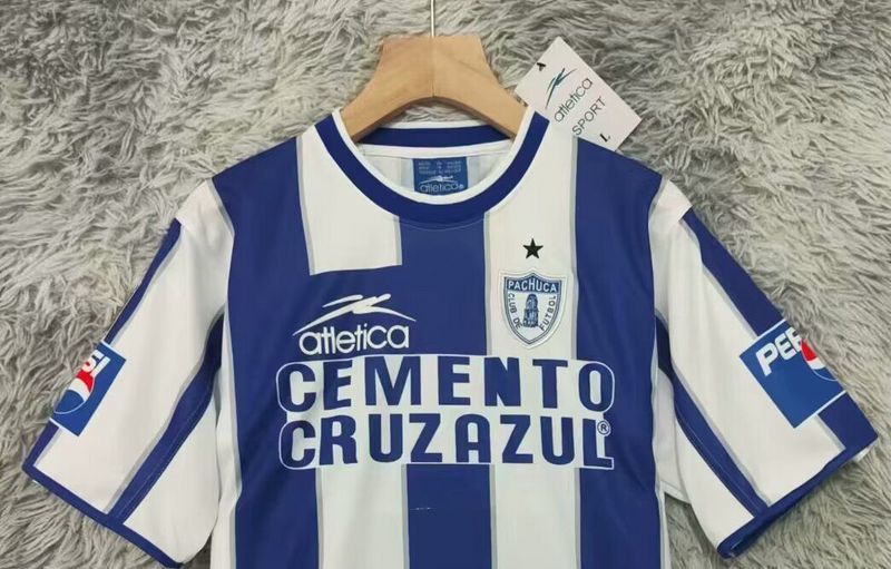 01-02 Pachuca home retro jersey
