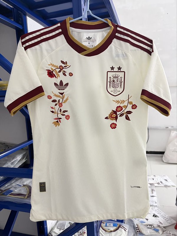 2026 Spain Away Two stars Embroidered Player Edition S-2XL — Jsonwang 26/27