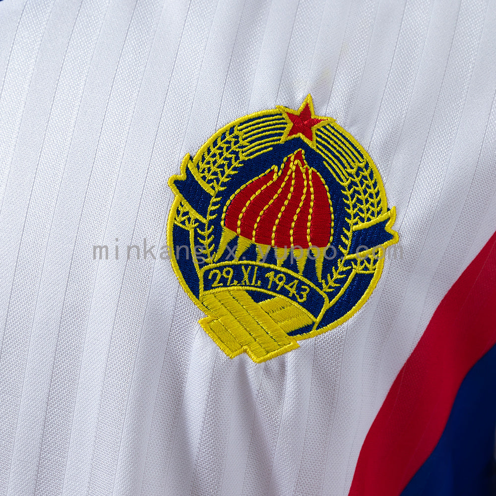 Yugoslavia 1990 Away Retro Jersey S-XXL