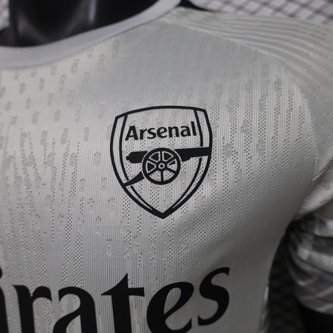 Arsenal 2026/27 Gray Goalkeeper Jersey Player Version S-2XL