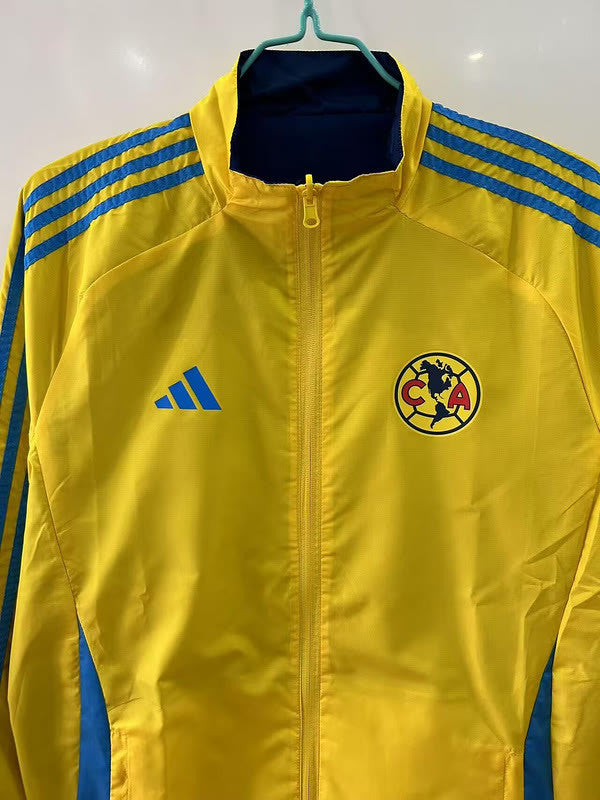 25-26 America blue yellow Windbreaker