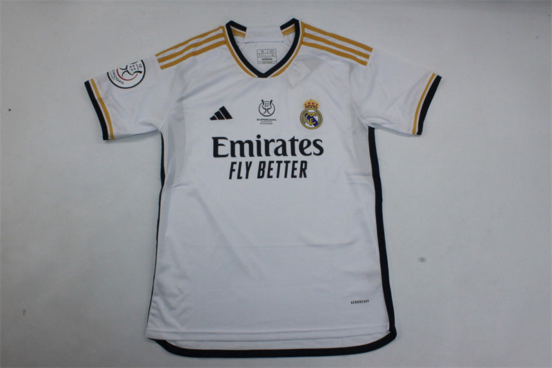 24-25 Real Madrid home supercopa final jersey