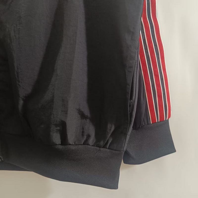 1991 MNU black red classic retro Windbreaker