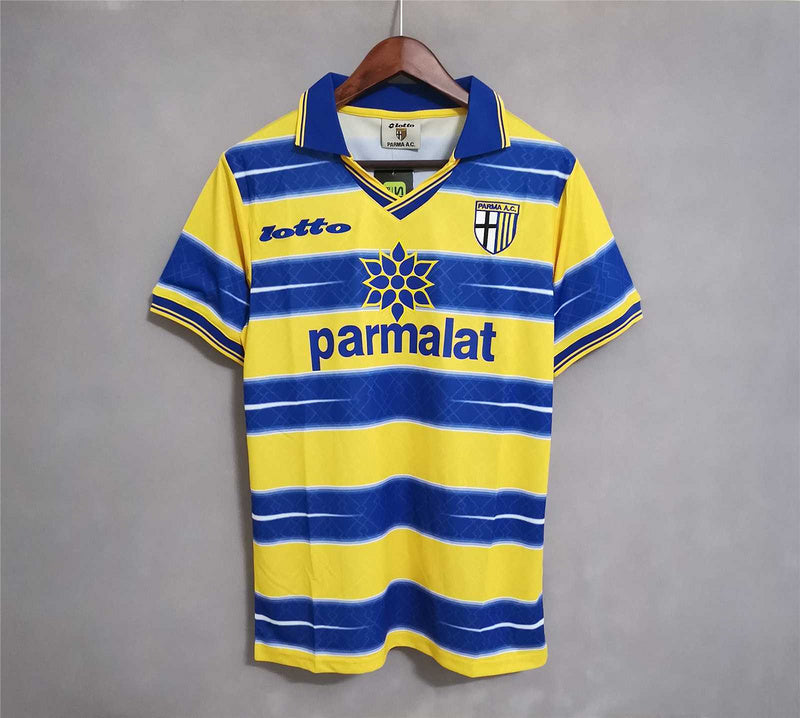 98-99 Parma third away yellow/blue